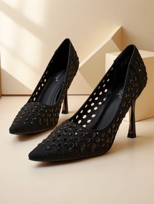 Royalfashion Жіночі відкриті стильети Ecatte