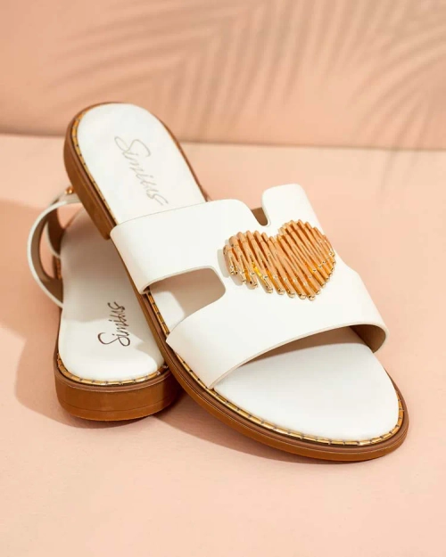 Royalfashion Жіночі шльопанці Olis на плоскій підошві