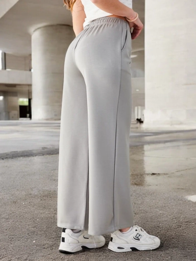 Royalfashion Широкі жіночі штани з складками