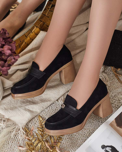 Royalfashion Dámské mokasíny na kůlu Lemaneg