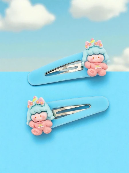 Barevné sponky do vlasů Angelicornia