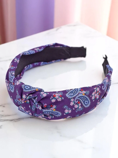 Royalfashion Molly Twist Vzorovaná Pletená Čelenka