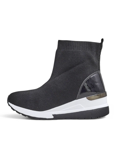Royalfashion Dámské nazouvací wedge tenisky s kamínky Viseq
