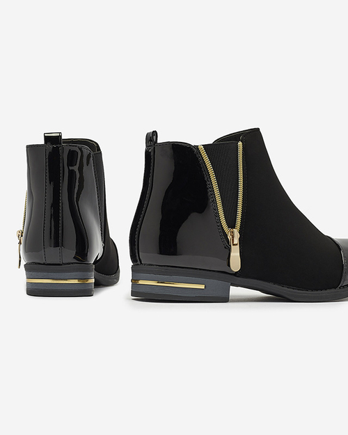 Чорні жіночі черевики Ropenia- Footwear