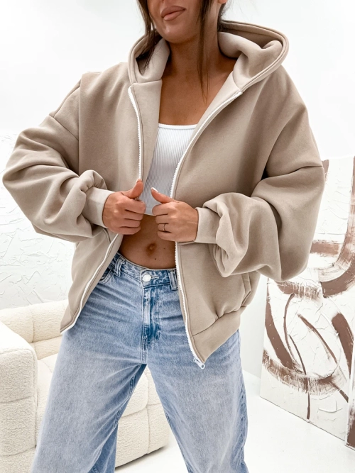 Royalfashion Жіноча бавовняна утеплена худі butterfly