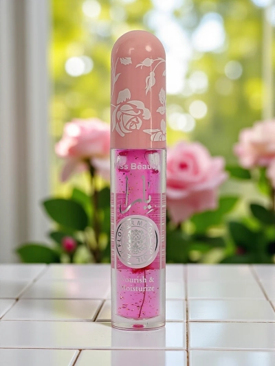 Aurora Bella Rosa - Кремовий блиск для губ з ефектом омолодження