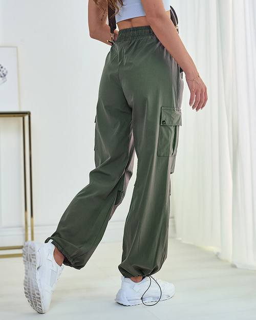 Жіночі тканинні бойові штани Royalfashion