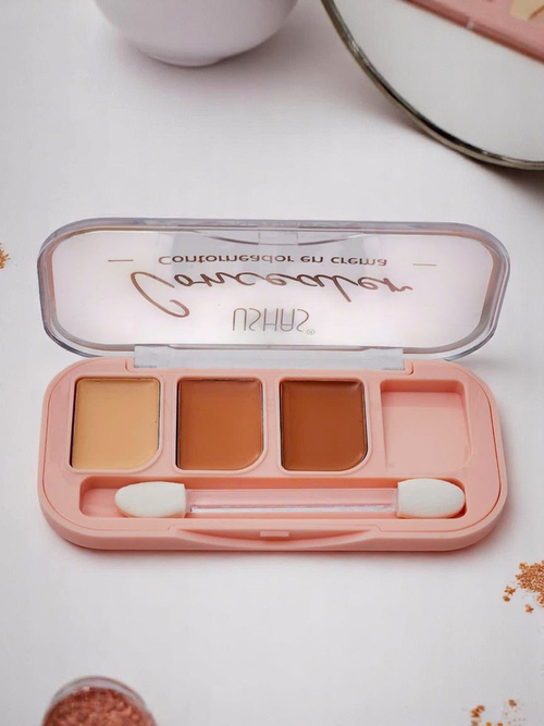 Матуюча палітра для контурингу 3 відтінки Кашеміровий Какао