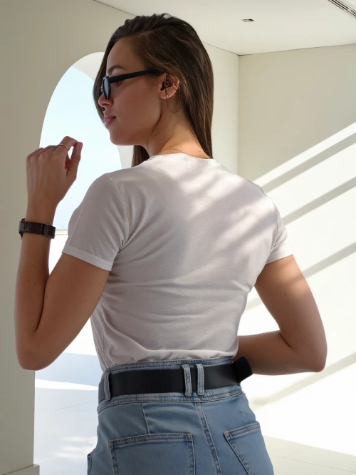 Royalfashion Жіноча бавовняна футболка з кошенятами