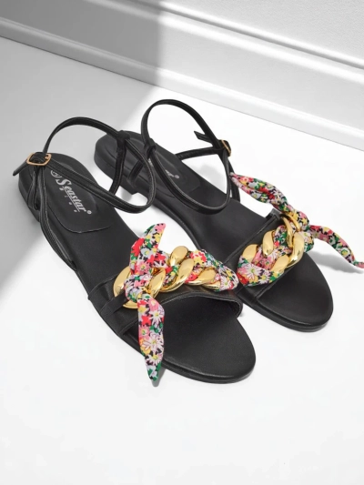 Royalfashion Dámské sandály na ploché podrážce BareLuxe
