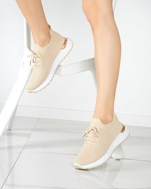 OUTLET Жіноче спортивне взуття бежевого кольору Erina - Взуття