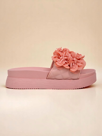 Royalfashion Dámské sandály s malými květy Freesia