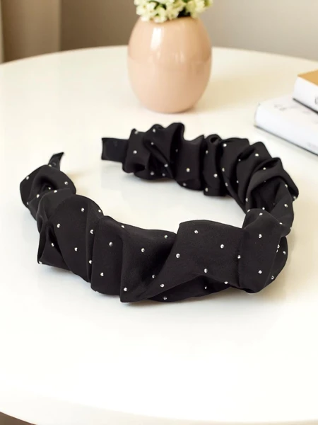 Royalfashion Saténová čelenka Bianca