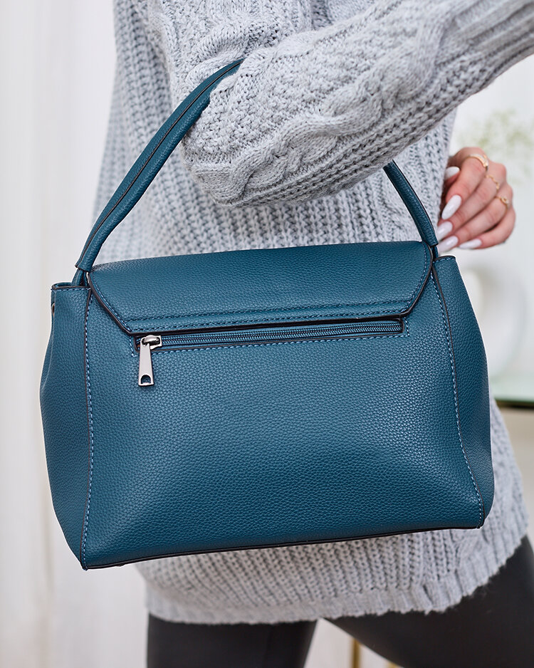 Royalfashion Modrá dámská kabelka