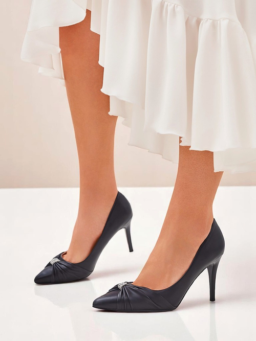 Royalfashion Жіночі туфлі з екошкіри Venetia Nera