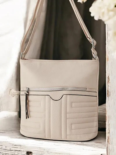 Royalfashion Dámská volnočasová taška vyrobená z eko-kůže