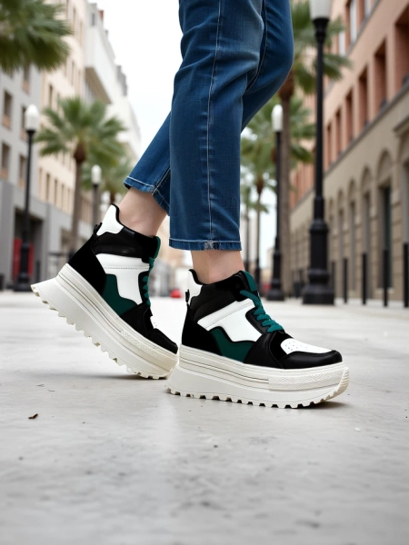 Royalfashion Vysoké dámské sportovní boty Geeky