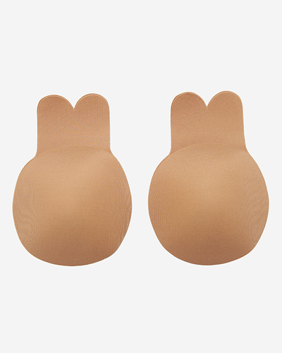 Бежеві жіночі самоклеючі силіконові накладки