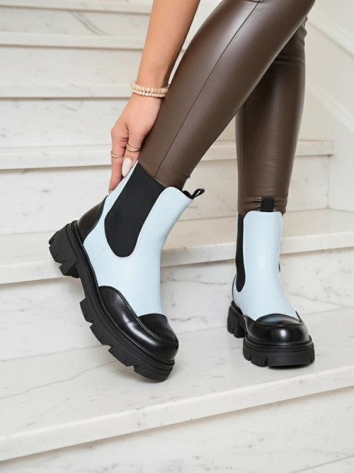 Сині жіночі черевики Userrus Royalfashion