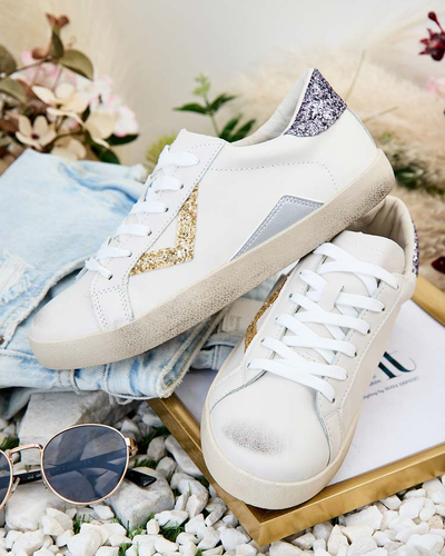 Royalfashion Dámské sportovní tenisky se zdobením Ginn