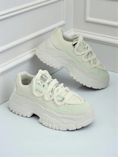 Dámské sneakers Artemisia Bianca na platformě z ekologické kůže 6,5 cm