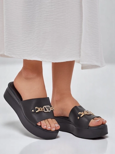 Royalfashion Dámské sandály na klínu Dalimma