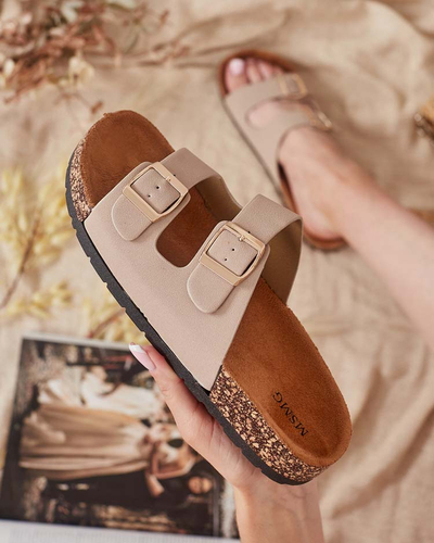 Royalfashion Жіночі шльопанці Ottoma на плоскій підошві