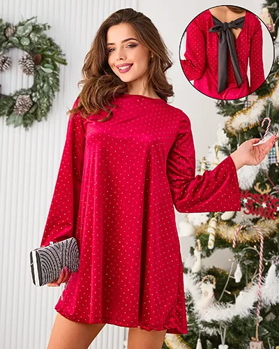 Royalfashion Dámské sametové šaty