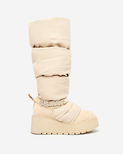 Royalfashion Dámské boty a'la snow boots Dertrata