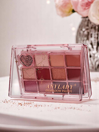 Paleta 12 očních stínů Ruby Glamour