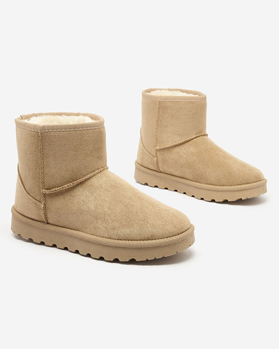 Royalfashion Hnědé boty a'la snow boots for women Nerlea