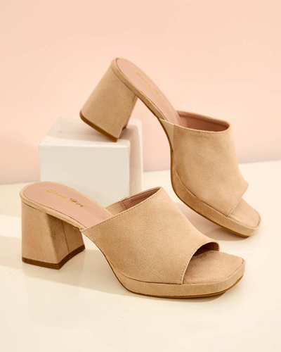 Royalfashion Dámské žabky na stojánku Opetikas