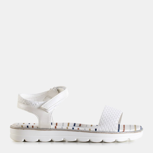 OUTLET Дитячі білі босоніжки Lusita - Взуття