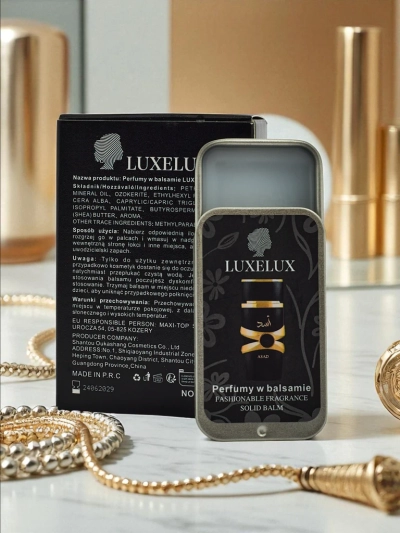 LUXELUX Aurelia Asad - Розкішні парфуми в бальзамі - Стійкий аромат Solid Balm