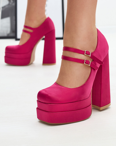 Жіночі туфлі на високій шпильці кольору фуксії Elika - Взуття