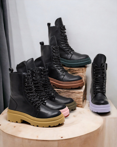 Royalfashion Dámské boty z eko kůže Vederme