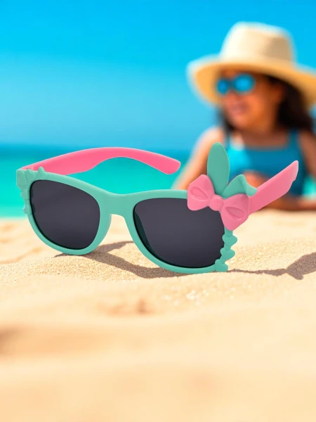 Royalfashion Dětské sluneční brýle s ozdobami Bunny Shine