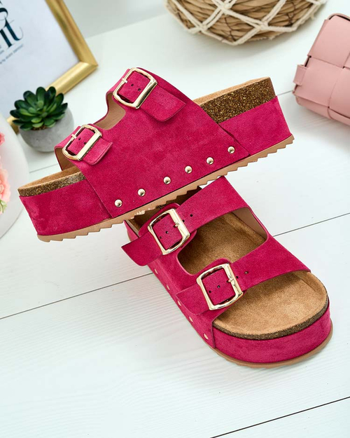 Royalfashion Жіночі шльопанці на платформі Sodass