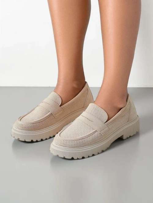 Royalfashion Жіночі еко-нубукові мокасини Dunes