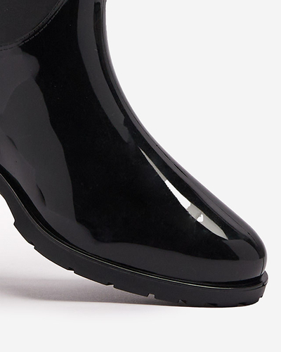 Чорні жіночі веллінгтони до коліна Bevirdo- Footwear