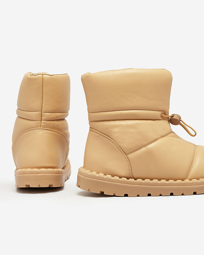 Жіночі снігоступи Royalfashion коричневого кольору Nevonsisia