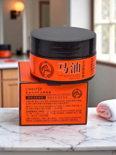 Silveria Winter Oleum – krém na ruce a nohy s koňským olejem 50g