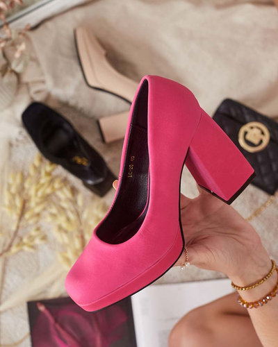 Жіночі атласні туфлі Royalfashion Edessa