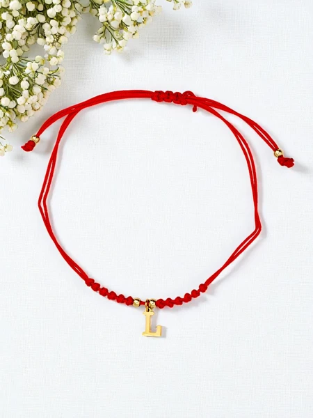 Жіночий браслет з літерою L Luna Spark