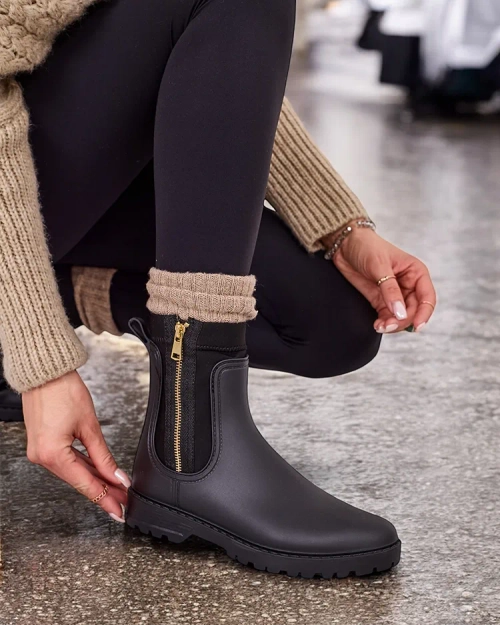 Royalfashion Жіночі матові веллінгтони Dasilia