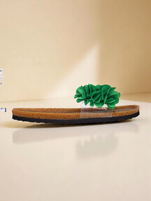 Royalfashion Жіночі шльопанці з квіточками Flora Soft