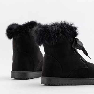 OUTLET Černé dámské sněhule od Ritalo - Footwear