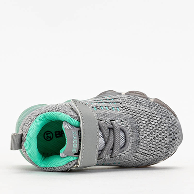 Дитячі кросівки Astra сірі синтетичні спортивні на літо