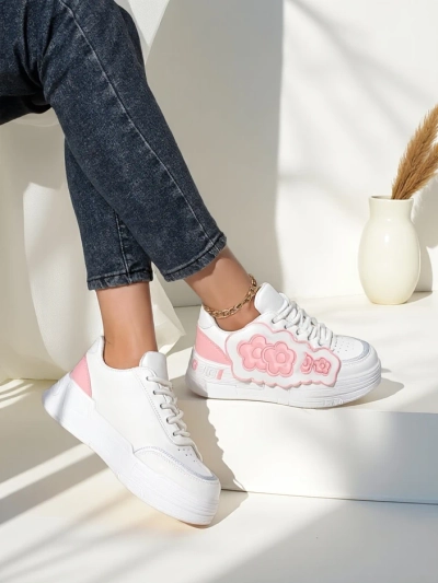 Royalfashion Dámské sneakers s dekorativním svrškem Nendales