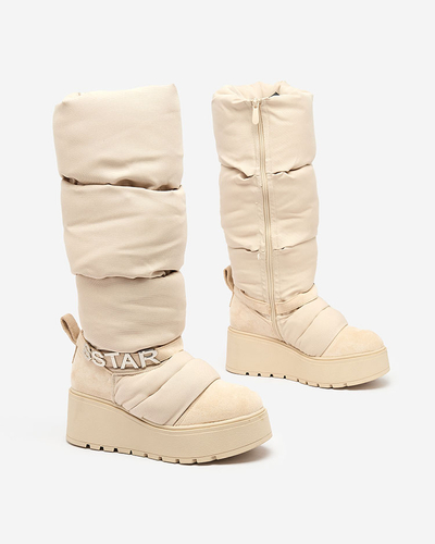 Royalfashion Dámské boty a'la snow boots Dertrata